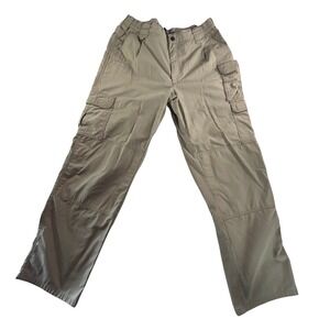 5.11 Tactical Series Cargo Pants Mens Size 36/32 Beige Work Utility Outdoor